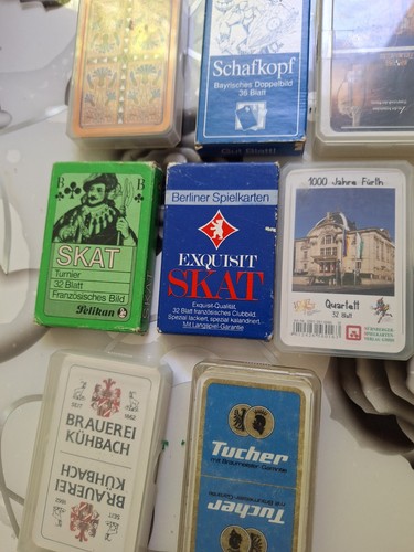 Skat spielkarten und - skat, spielkarten,und