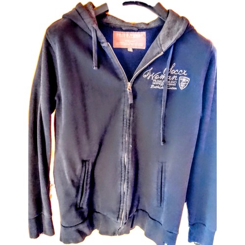Schwarze damen kapuzenjacke - schwarze,
