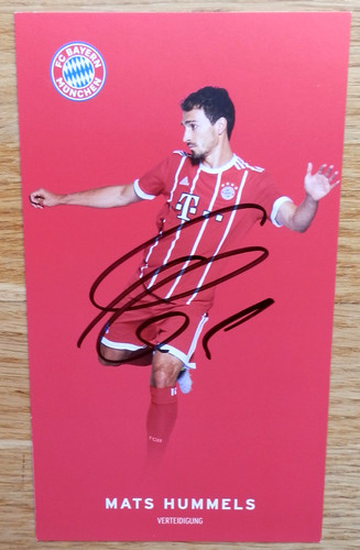Autogrammkarte bayern - autogrammkarte:,