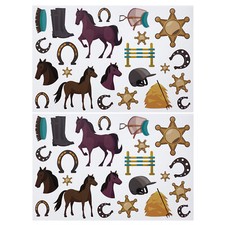 46 Pferde Sticker Pferd