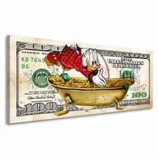 Leinwand Bild Dagobert Dollar