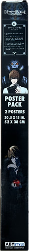 Death note poster set - 2x, poster-set