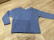 Mac Baumwollpullover Gr. 36/38, Neu ohne Etikett, Blau