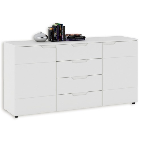 Sideboard weiß hochglanz - hochglanz,