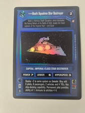 Star Wars CCG Decipher SWCCG: Death Squadron Star Destroyer  Reflections FOIL