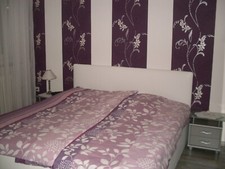 Franz. Kunstlederbett 180x200 mit bettkasten, farbe weiß, ohne Matrazen, Röste v