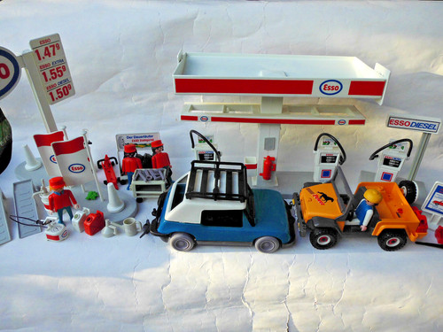 Playmobil esso tankstelle - playmobil, esso-tankstelle