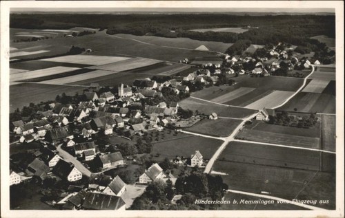Niederrieden fliegeraufnahme - niederrieden,