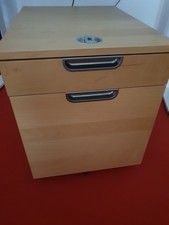 IKEA Galant Schubladenelement mit Rollen Rollcontainer 45x55 cm 60 cm tief Birke