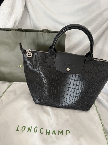 Longchamp leder shopper - longchamp,