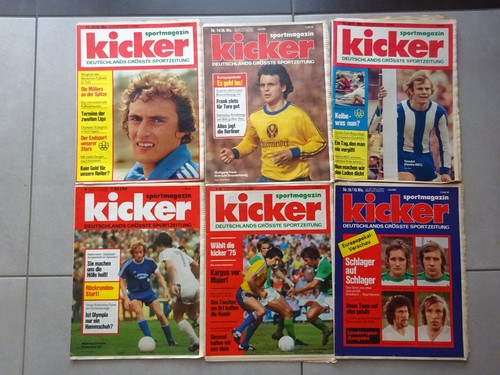 Kicker sportmagazin jahrgang - sportmagazin,
