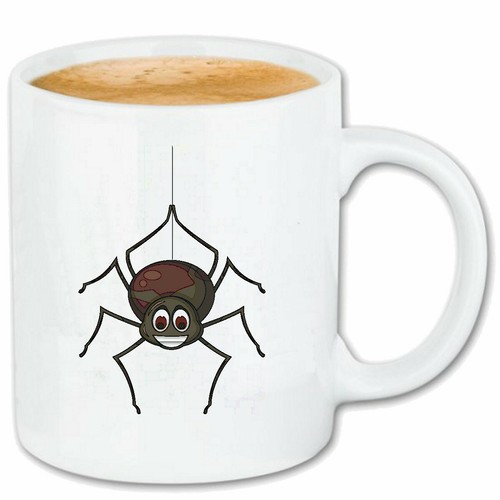 Kaffeetasse lachende spinne - kaffeetasse,