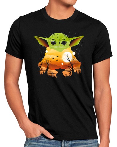 Baby grogu herren shirt yoda - baby,