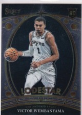 Panini 2023-24 Select NBA Basketball No. 9 Victor Wembanyama Rookie Lodestar