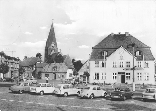 Neubukow rathaus markt - am,
