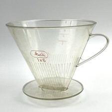 Melitta Kaffeefilter 1x6 | Kunststoff Handfilter transparent | Vintage Classic