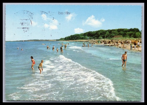 Ansichtskarte ostseebad - ansichtskarte,