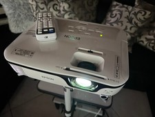 Epson EB W12 Beamer WXGA  nur 1227 st ,2800 ANSI, 3000:1 kontrast, TOP zust,HDMI