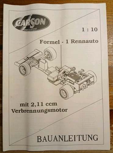 Carson formel rennauto - 1,