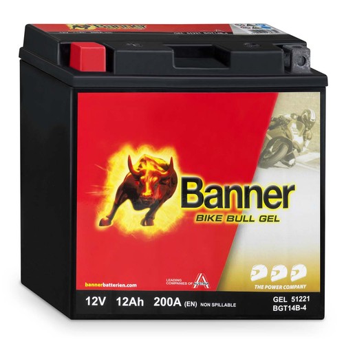 Banner 12ah motorrad batterie - banner,