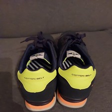 COTTON BELT STERN NYLON+SUEDE Sneakers Uomo estive lattice blu Pelle lacci