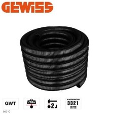 GEWISS Wellrohr Leerrohr schwarz Kunststoff FIR 750N M16 M20 M25 M32 M40 M50 M63