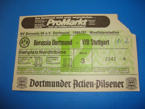 Ticket bvb dortmund vfb - bvb,