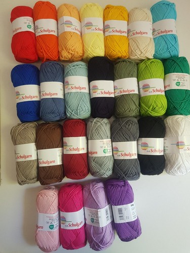 Schulgarn topflappen - gb,
