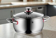 WMF Quality One Bratentopf Deckel Ø 20 cm/ 3,40 L Edelstahl Kochtopf Induktion