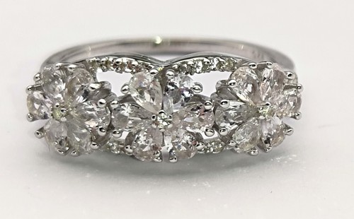 Saphir weiß ring gr - weiß,,,