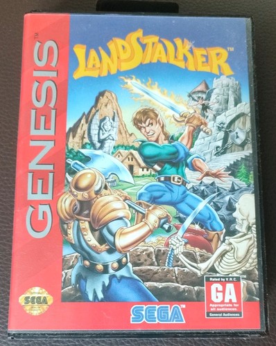 Sega genesis landstalker - genesis,