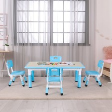 Kindertisch 120 x 60cm mit 4