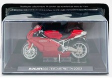 EBOND Modell Motorrad Ducati 999 Testastretta - 2003 - 1:24