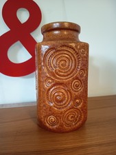 Vintage vase braun germany - vintage, vase,braun,w.germany