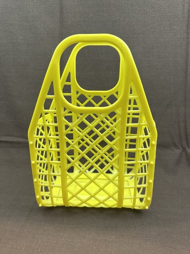 Ddr plastik körbchen gelb - ddr,