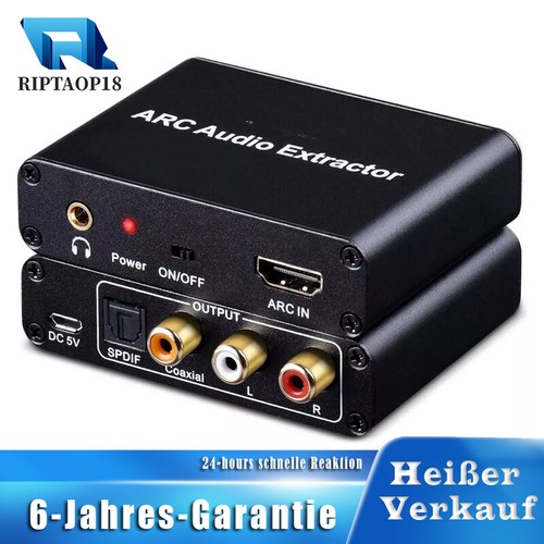 Hdmi arc audio extraktor - audio,