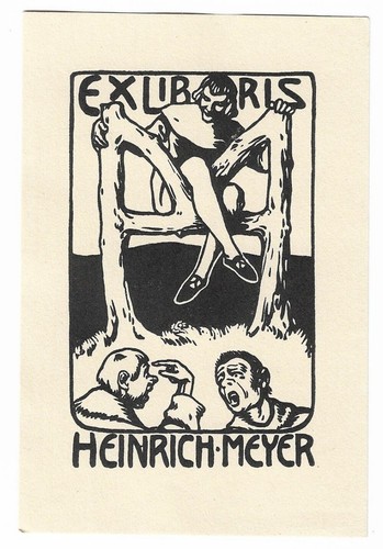 Ernst liebermann exlibris - liebermann:,