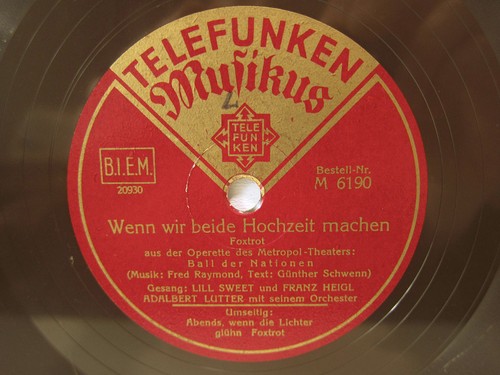 78rpm adalbert lutter wenn - 78rpm,