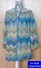 Jacke Gr. 44/46 gehäkelt Handarbeit