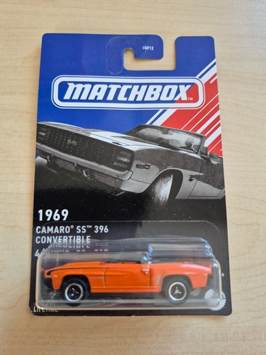 Matchbox 1969 camaro 369 - ss,