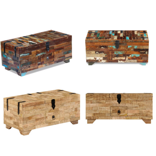 Couchtisch truhe gartentisch - couchtisch,