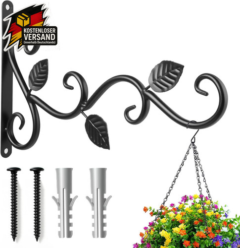 Wandhaken für blumenampel - für,