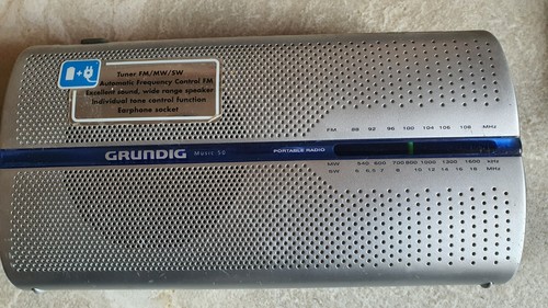 Grundig portable radio music - portable,