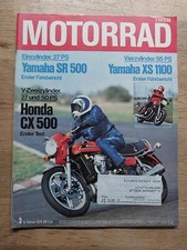 Motorrad 03/1978 Yamaha SR 500