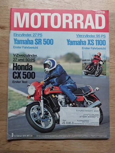Motorrad 1978 yamaha 500 - motorrad, sr