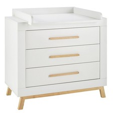 Schardt Wickelkommode Miami White 109 cm breit weiß geölt NEU