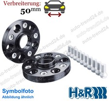 Spurplatten schwarz 50mm/Achse u.a.: Mercedes-Benz GLE Coupé C167 Bj. 2019-2025