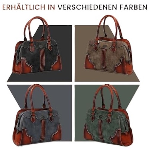 Damen handtasche leder optik - handtasche, leder-optik