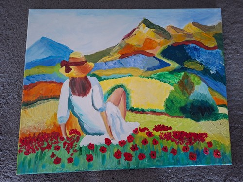 Selbst gemalte bilder acryl - selbst,