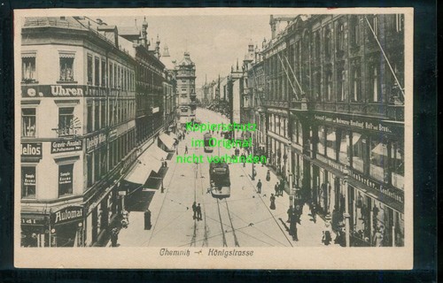 Chemnitz königstraße - ak,